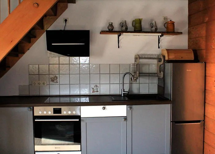 Seperates Bachhaeusle Auf Dem Hasenhof Mit Eigener Terrasse Mit Grill, Kachelofen, Wlan Lägenhet *