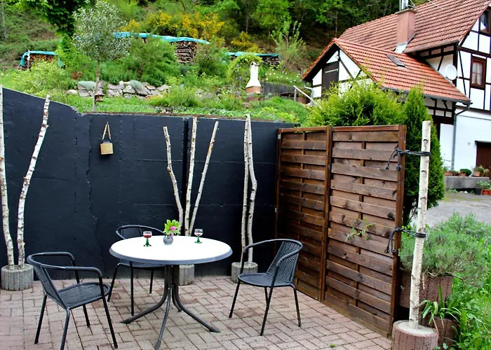 Lägenhet Seperates Bachhaeusle Auf Dem Hasenhof Mit Eigener Terrasse Mit Grill, Kachelofen, Wlan Hornberg