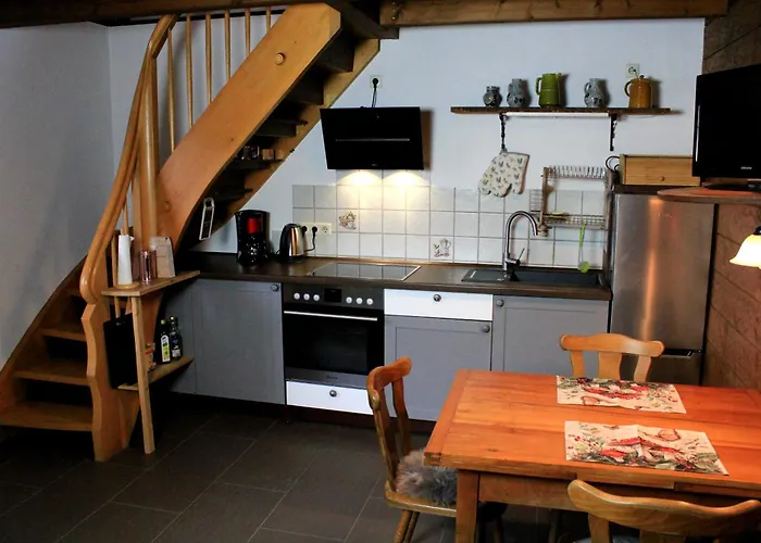 Seperates Bachhaeusle Auf Dem Hasenhof Mit Eigener Terrasse Mit Grill, Kachelofen, Wlan Hornberg