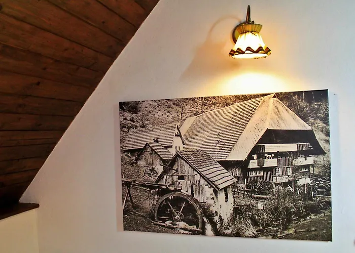 Seperates Bachhaeusle Auf Dem Hasenhof Mit Eigener Terrasse Mit Grill, Kachelofen, Wlan * Hornberg